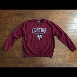 Sz XL Oxford University Crewneck Sweater Official